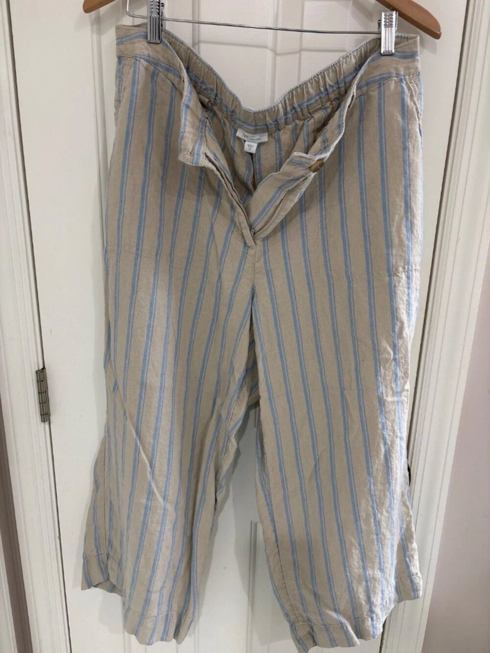 j jill love linen pull on pants